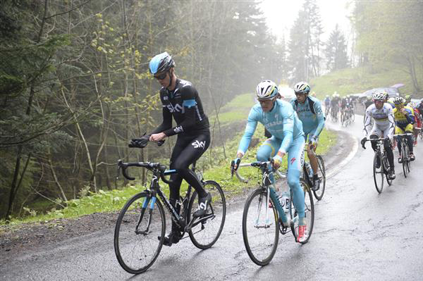 Chris Froome and Jakob Fuglsang